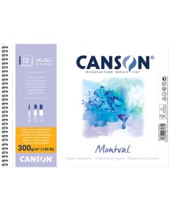Canson Montval Water Colour Drawing Pad - 300g - 24 x 32 cm