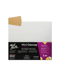 Mont Marte Mini Canvas 8x10cm 2pc