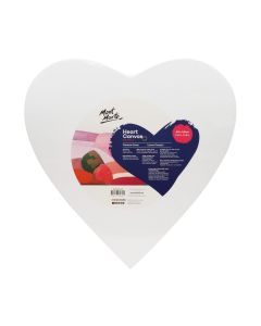 Mont Marte Canvas Heart Shaped 40x40cm