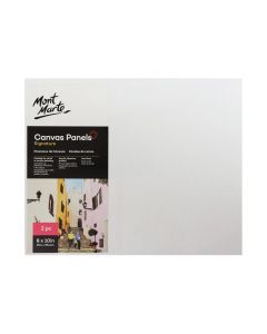 Mont Marte Canvas Panels Signature 2pc 20.3 x 25.4cm (8 x 10in)