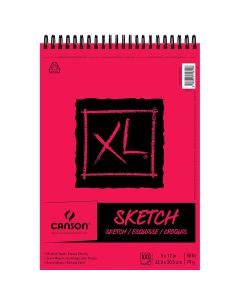 Canson XL Series Top Spira; Sketch Pad 9" x 11" - 100510939