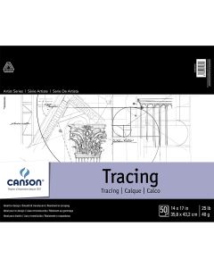 Canson Foundation Series Tracing Pad, 14â€ x 17â€ - 100510962
