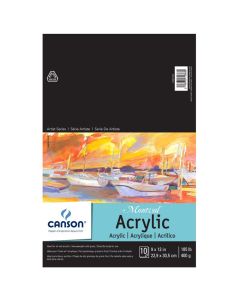 Canson Artist Series Montval Acrylic Pad 9" x 11" - 100511035