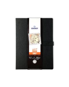 Canson 180 Degree Art Book Paper Pad, Hardbound, 8.3 x 11.7"
