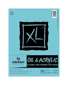 Canson XL Oil & Acrylic Pads, 9" x 12"