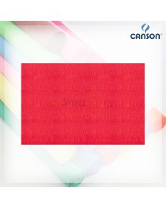 Crepe paper 30gs Canson - C200001413 Bright Red