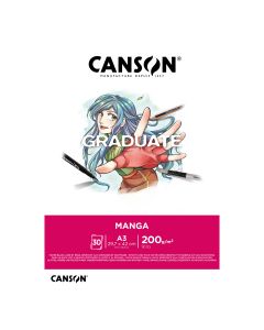 Canson Graduate Manga Pad A3 30 Sheets Smooth 200g - 31250P031