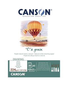 Canson C A Grain 224gsm A5 Pad - 400060620