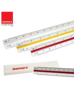 Triangular Scale - 1:10, 1:20, 1:25, 1:33 ½, 1:50, 1:75, 1:100, 1:200, 1:250 T2 Isomars