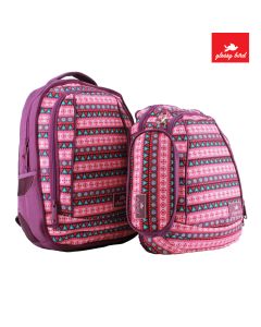 Backpack Glossy Bird Pink 2089