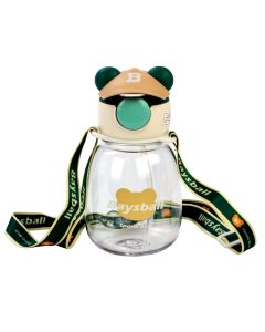 Water Bottle Baseball Designs - Green 650 ML