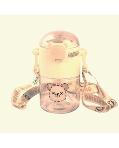 Water Bottle Round Designs - Pink 650 ML