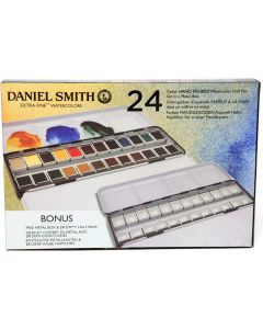Daniel Smith Extra Fine Watercolor Half Pan Sets of 24