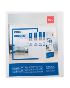 Ring Binder A4 | 4 Rings D type | 2" Deli - 5618N