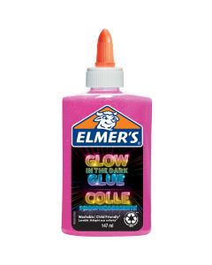 Elmer's Glue Glow Liquid 147ml Pink