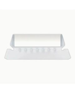PVC Title holder for individual suspension file - Pack of 50
