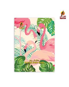 Nature Study A4 Flexi Note Book 60S - Falcon