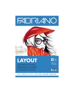 Blocco Layout A4 Fabriano - 19100505