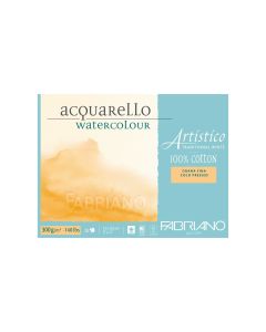 Artistico Watercolor Pad Traditional white Cold pressed 300gsm | 23x30.5cm | 19012330 Fabriano