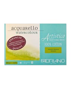 Artistico Watercolor Pad Traditional White Rough 300gsm | 30.5x45.5cm | 19023045 Fabriano