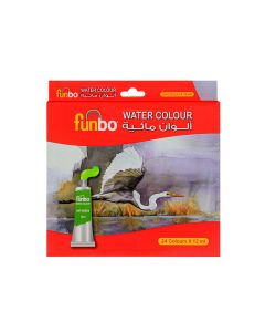 Water Colour Set of 24x12ml - Funbo