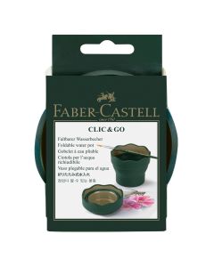 Clic & Go water cup dark green Faber-Castell