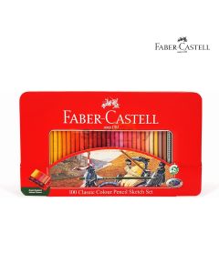 Faber Castell Classic 100 Color Pencils Set