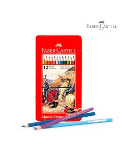 Faber Castell - Classic Colour Pencils 12pcs