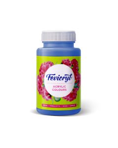Acrylic Colors 500ml Cerelean Blue-32 - Fevicryl