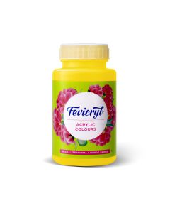 Acrylic Colors 500ml Chrome Yellow-03 - Fevicryl