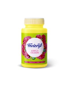 Acrylic Colors 500ml Lemon Yellow-11 - Fevicryl