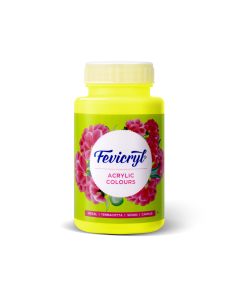 Acrylic Colors 500ml Neon Yellow-11 - Fevicryl