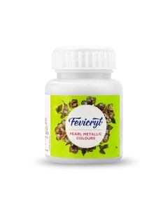 Acrylic Color Silver 100ml - Fevicryl 351