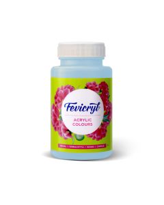 Acrylic Colors 500ml Sky Blue-63 - Fevicryl