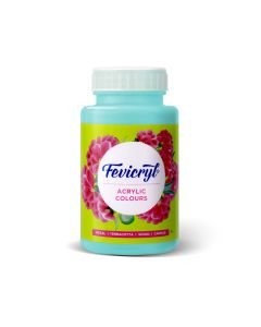 Acrylic Colors 500ml Teal Blue-68 - Fevicryl