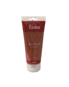 Funbo Acrylic Tube 200 ml Brown