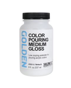 Golden Color Pouring Medium, Gloss,8 oz.