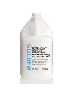 Golden Color Pouring Medium, Gloss,128 oz.