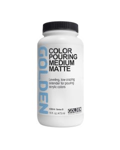 Golden Color Pouring Medium, Matte,16 oz.