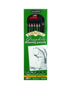 Kimberly Graphite Pencil Sets, 6-Pencil Set - Soft