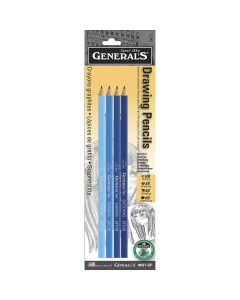 General Pencil Manga Graphite Drawing Set, 4 Pieces