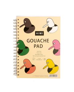 Miya Himi Gouache Pad - 7" x 10" - 160g - Bird Design
