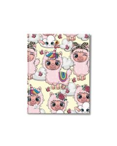 Single Line 100 Sheets NoteBook HC - 22 X 16 CM - 05