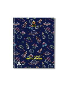 Physics NoteBook 10x8" Hard Cover 72L Falcon 24/2