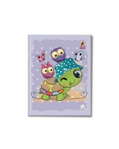 Four line Notebook 9 x 7 Hard Cover 100L Falcon 24/1