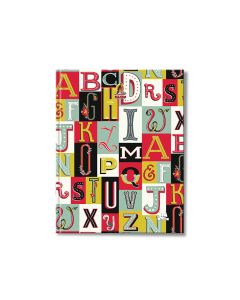Four line Notebook 9 x 7 Hard Cover 100L Falcon 24/3