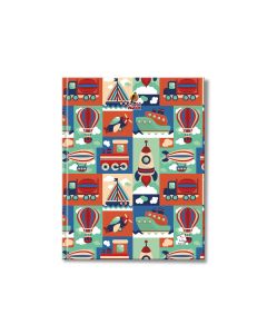 Four line Notebook 9 x 7 Hard Cover 60L Falcon 24/1