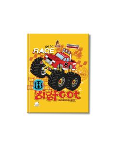Single Line Notebook 9 x 7 Hard Cover 100L Falcon 24/5
