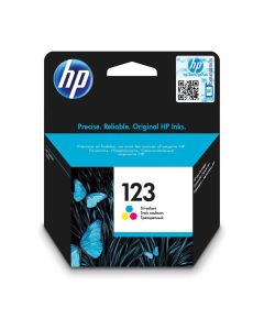 HP 123 Tri-color Original Ink Cartridge 