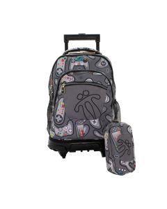 School Bag Roller Wheels Sport bag T2-3